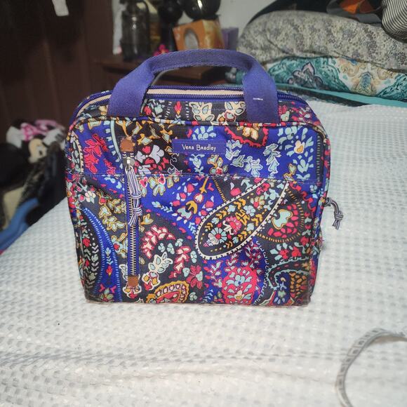 VERA BRADLEY EUC FLORAL INSULATED LUNCH BAG - Picture 1 of 7